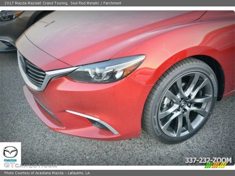 Soul Red Metallic / Parchment 2017 Mazda Mazda6 Grand Touring