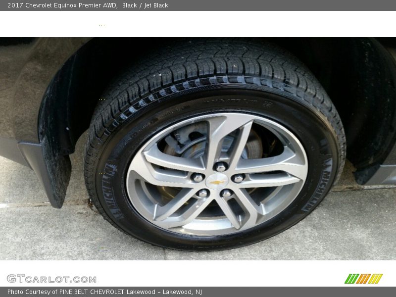 Black / Jet Black 2017 Chevrolet Equinox Premier AWD