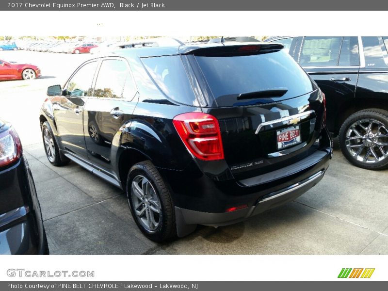 Black / Jet Black 2017 Chevrolet Equinox Premier AWD