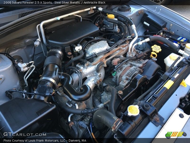 Steel Silver Metallic / Anthracite Black 2008 Subaru Forester 2.5 X Sports