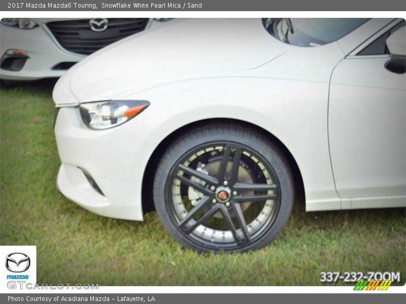 Snowflake White Pearl Mica / Sand 2017 Mazda Mazda6 Touring
