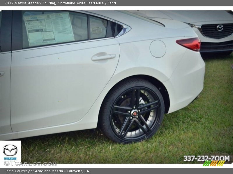 Snowflake White Pearl Mica / Sand 2017 Mazda Mazda6 Touring