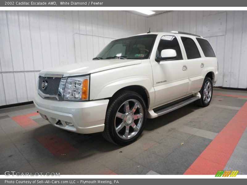 White Diamond / Pewter 2002 Cadillac Escalade AWD