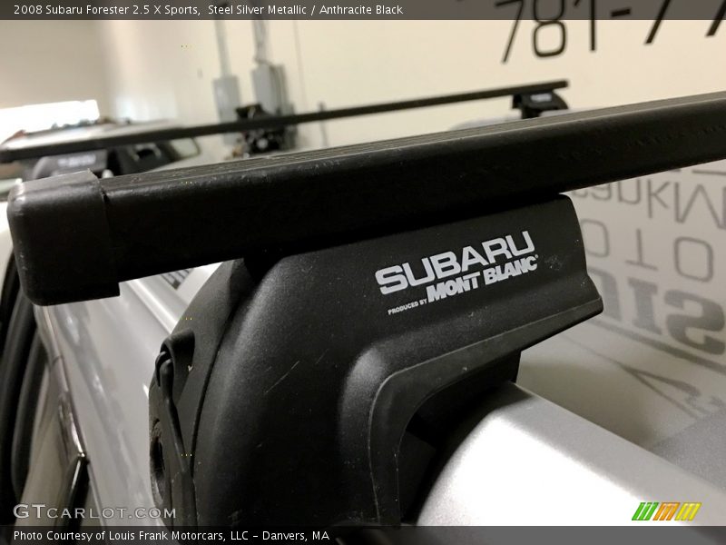 Steel Silver Metallic / Anthracite Black 2008 Subaru Forester 2.5 X Sports