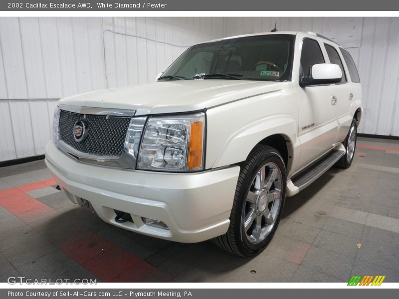 White Diamond / Pewter 2002 Cadillac Escalade AWD