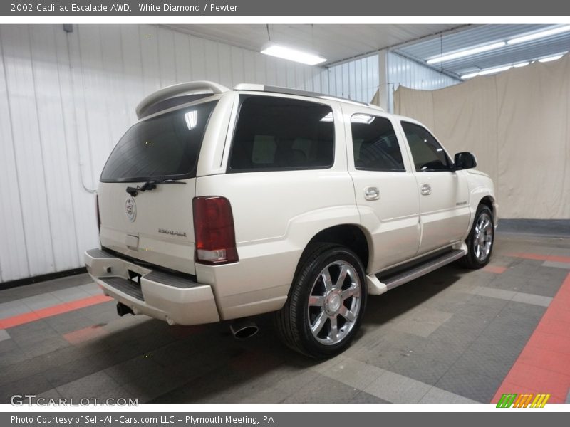 White Diamond / Pewter 2002 Cadillac Escalade AWD
