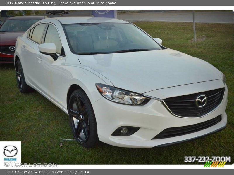 Snowflake White Pearl Mica / Sand 2017 Mazda Mazda6 Touring