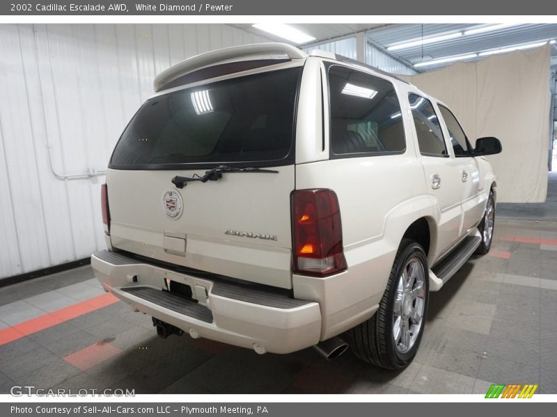 White Diamond / Pewter 2002 Cadillac Escalade AWD
