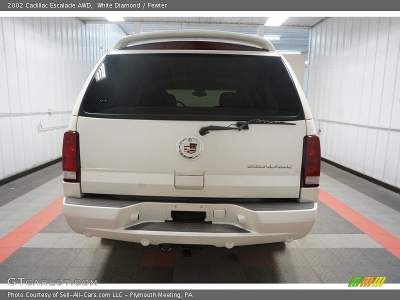 White Diamond / Pewter 2002 Cadillac Escalade AWD