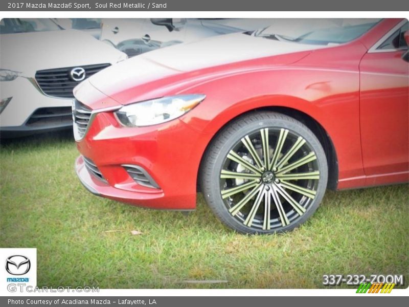 Soul Red Metallic / Sand 2017 Mazda Mazda6 Sport