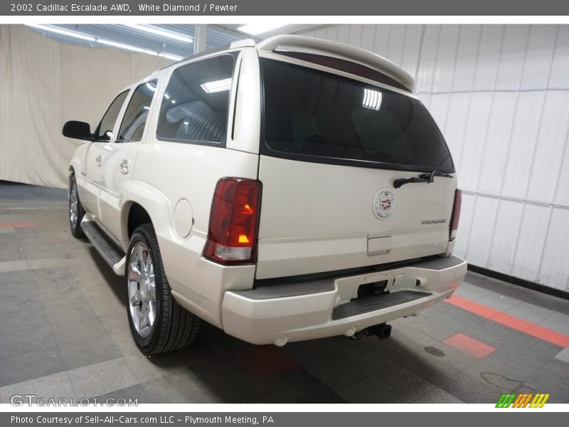 White Diamond / Pewter 2002 Cadillac Escalade AWD