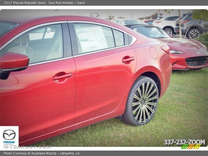 Soul Red Metallic / Sand 2017 Mazda Mazda6 Sport