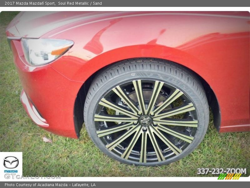 Soul Red Metallic / Sand 2017 Mazda Mazda6 Sport