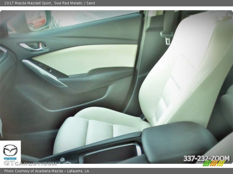 Soul Red Metallic / Sand 2017 Mazda Mazda6 Sport