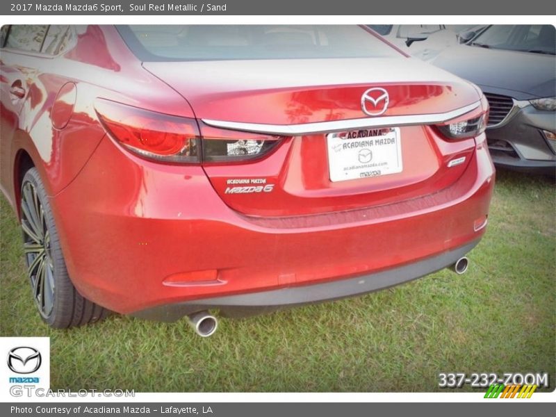 Soul Red Metallic / Sand 2017 Mazda Mazda6 Sport