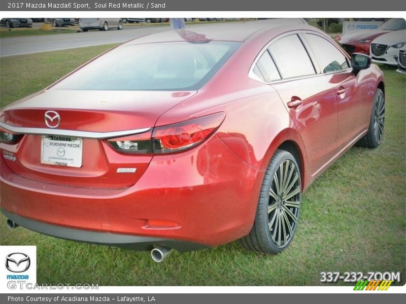 Soul Red Metallic / Sand 2017 Mazda Mazda6 Sport