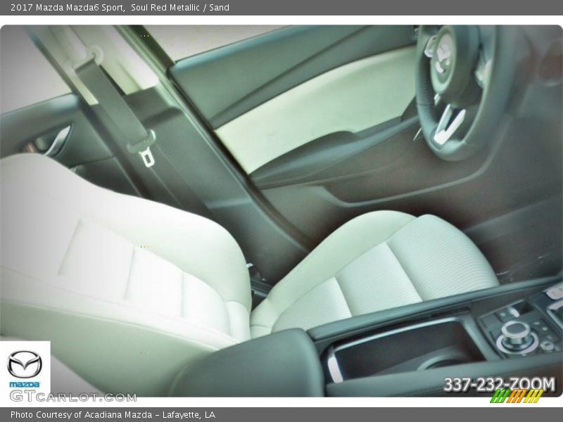 Soul Red Metallic / Sand 2017 Mazda Mazda6 Sport