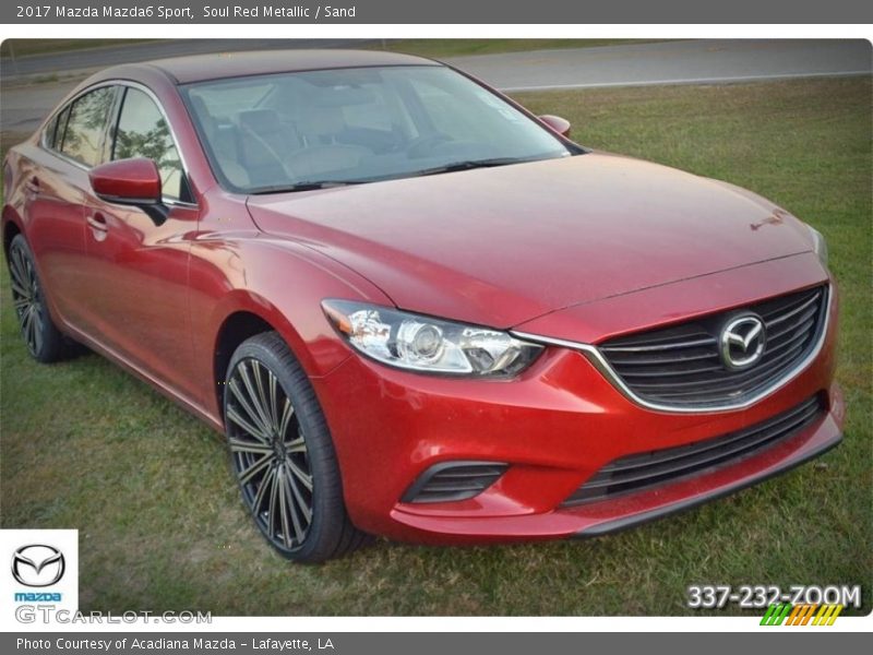 Soul Red Metallic / Sand 2017 Mazda Mazda6 Sport