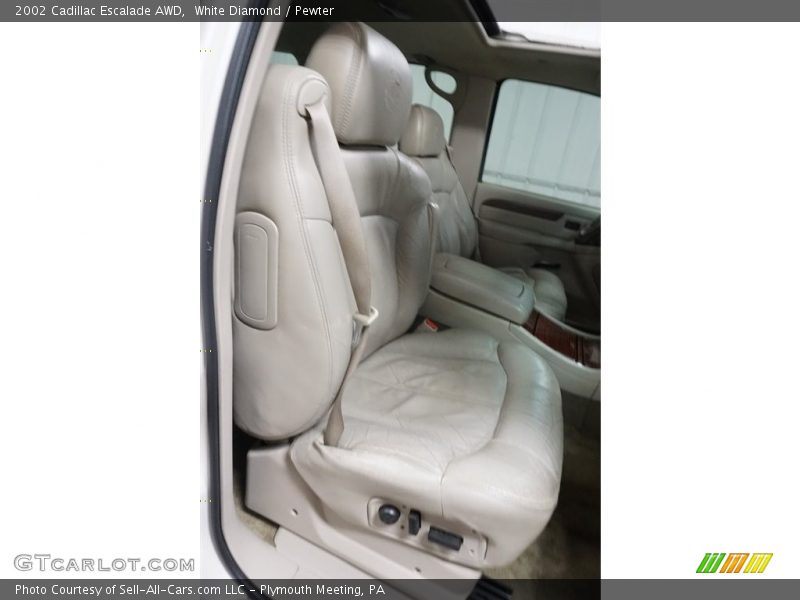White Diamond / Pewter 2002 Cadillac Escalade AWD