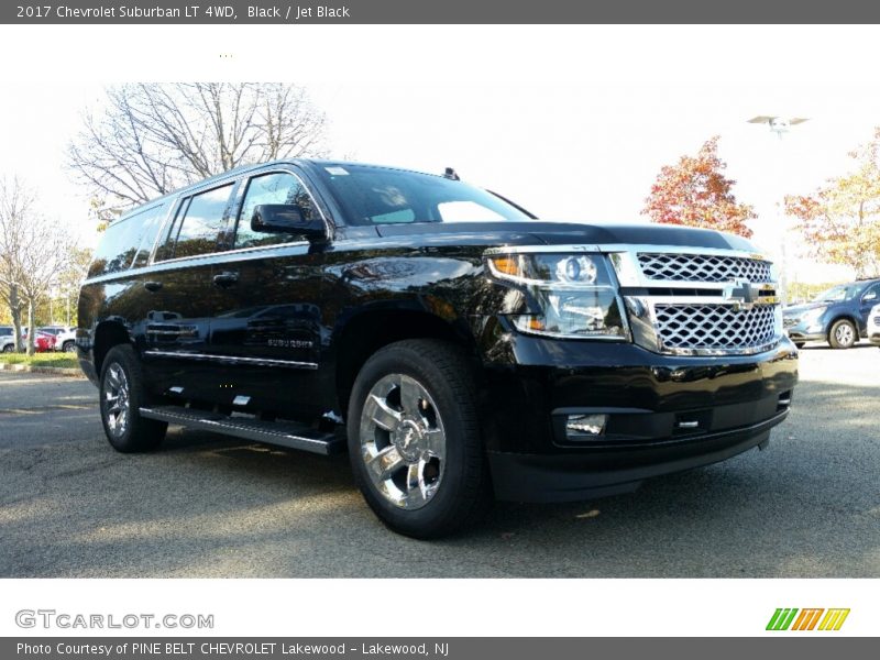 Black / Jet Black 2017 Chevrolet Suburban LT 4WD