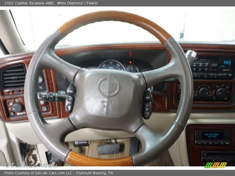 White Diamond / Pewter 2002 Cadillac Escalade AWD
