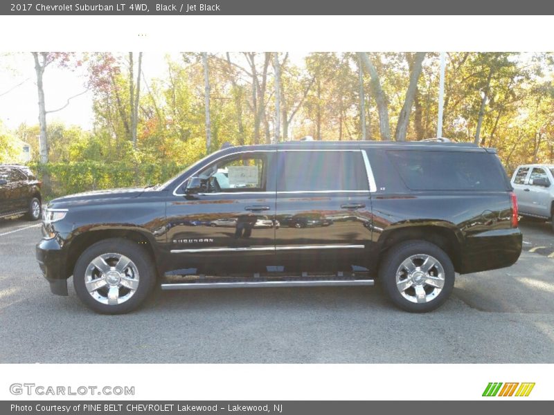Black / Jet Black 2017 Chevrolet Suburban LT 4WD