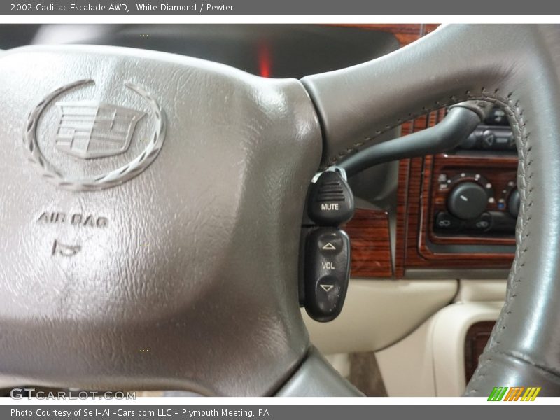 White Diamond / Pewter 2002 Cadillac Escalade AWD