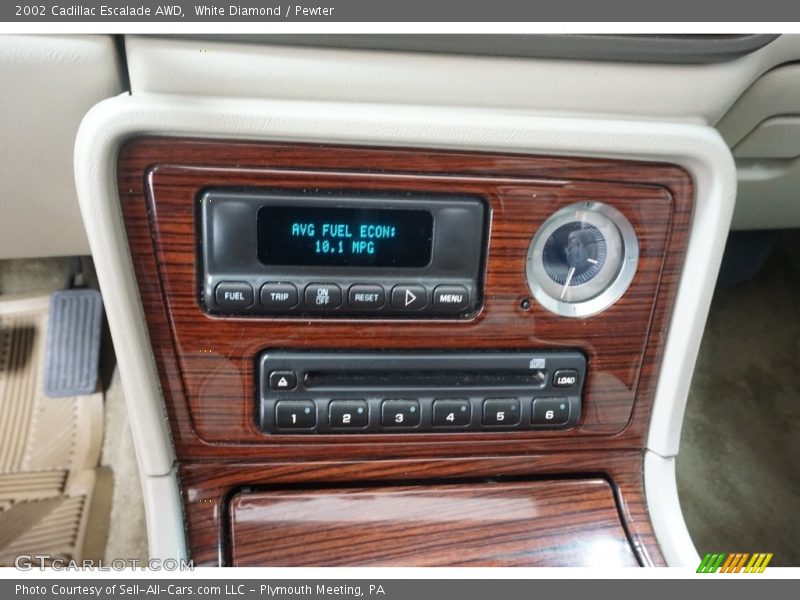 White Diamond / Pewter 2002 Cadillac Escalade AWD