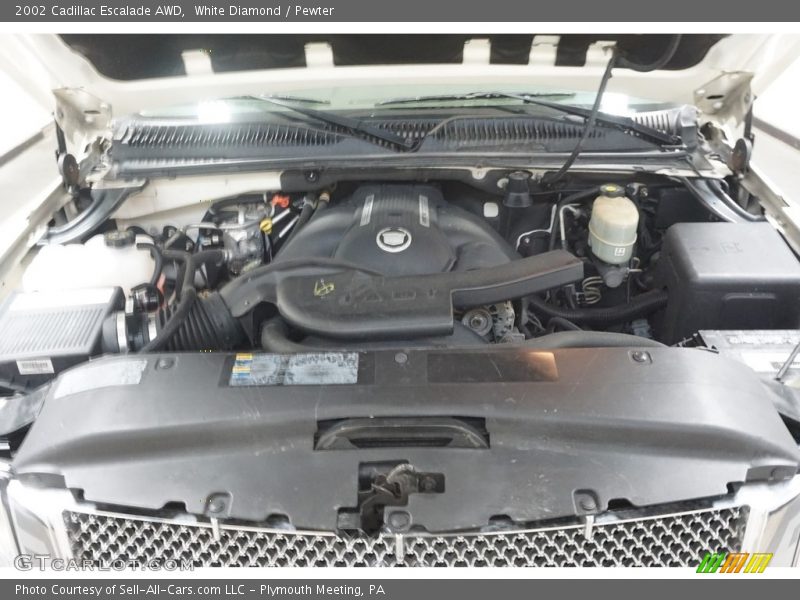 White Diamond / Pewter 2002 Cadillac Escalade AWD