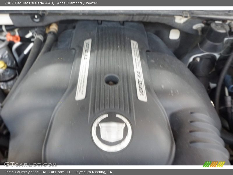White Diamond / Pewter 2002 Cadillac Escalade AWD