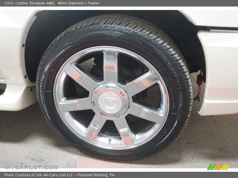 White Diamond / Pewter 2002 Cadillac Escalade AWD