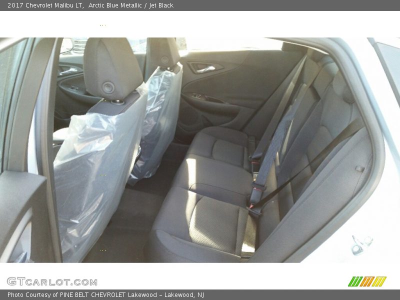 Arctic Blue Metallic / Jet Black 2017 Chevrolet Malibu LT