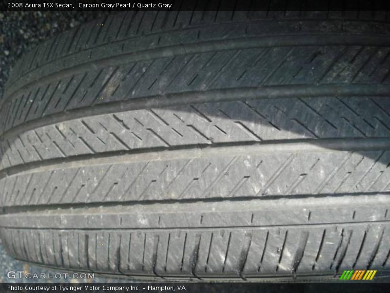 Carbon Gray Pearl / Quartz Gray 2008 Acura TSX Sedan