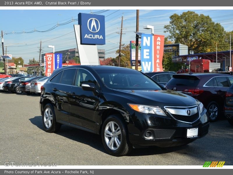 Crystal Black Pearl / Ebony 2013 Acura RDX AWD