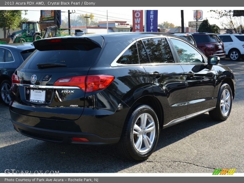 Crystal Black Pearl / Ebony 2013 Acura RDX AWD