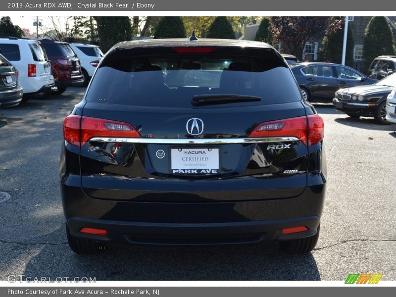 Crystal Black Pearl / Ebony 2013 Acura RDX AWD