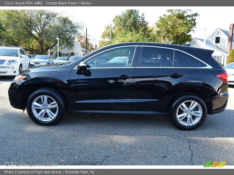 Crystal Black Pearl / Ebony 2013 Acura RDX AWD