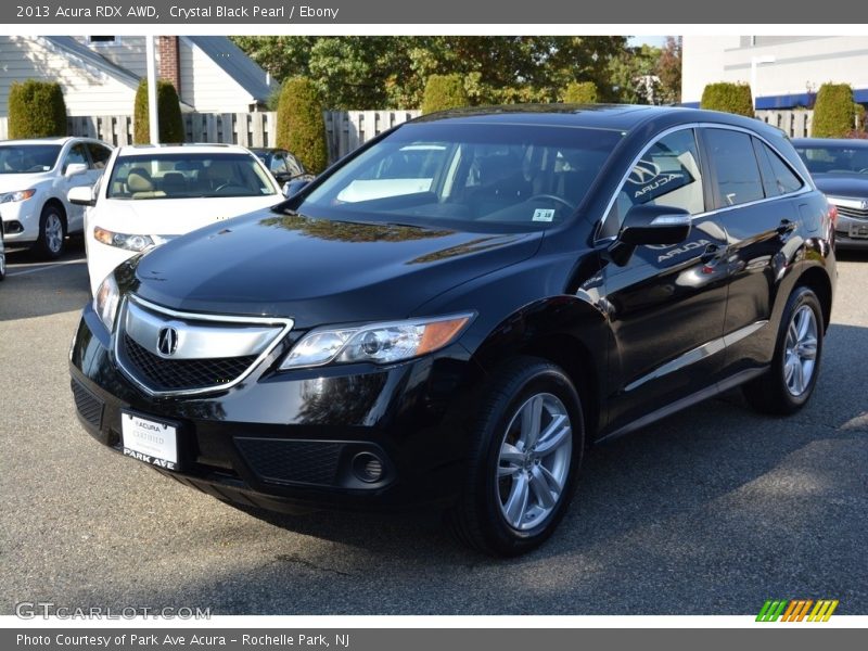 Crystal Black Pearl / Ebony 2013 Acura RDX AWD