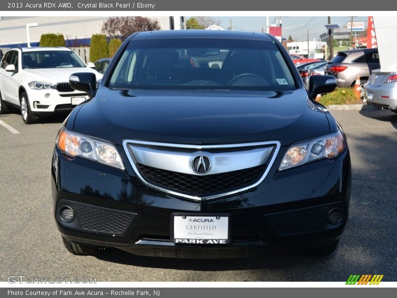 Crystal Black Pearl / Ebony 2013 Acura RDX AWD