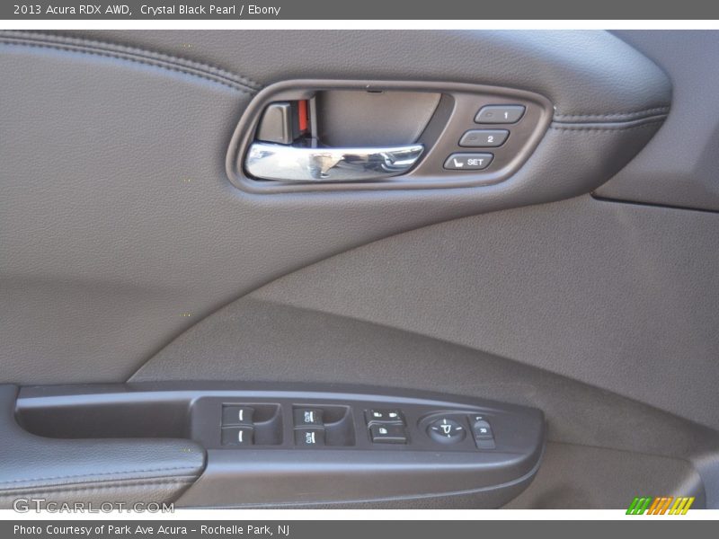 Crystal Black Pearl / Ebony 2013 Acura RDX AWD