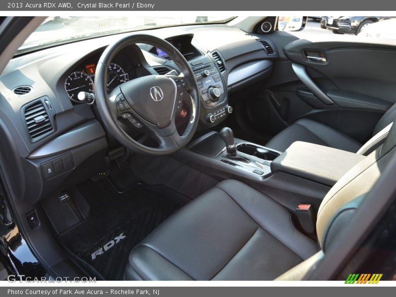 Crystal Black Pearl / Ebony 2013 Acura RDX AWD