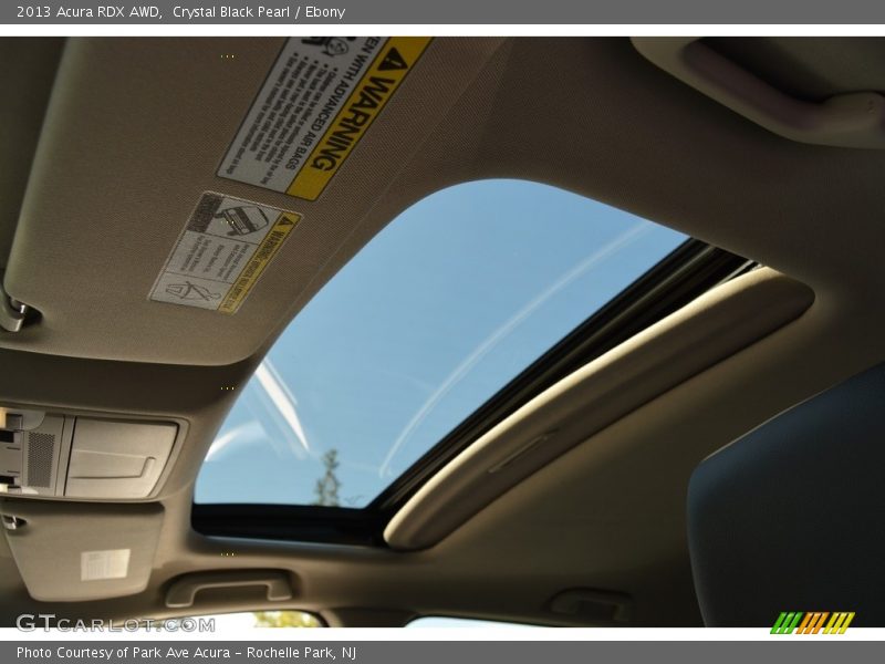 Crystal Black Pearl / Ebony 2013 Acura RDX AWD
