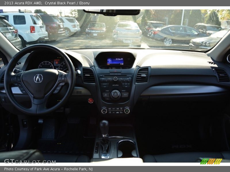 Crystal Black Pearl / Ebony 2013 Acura RDX AWD