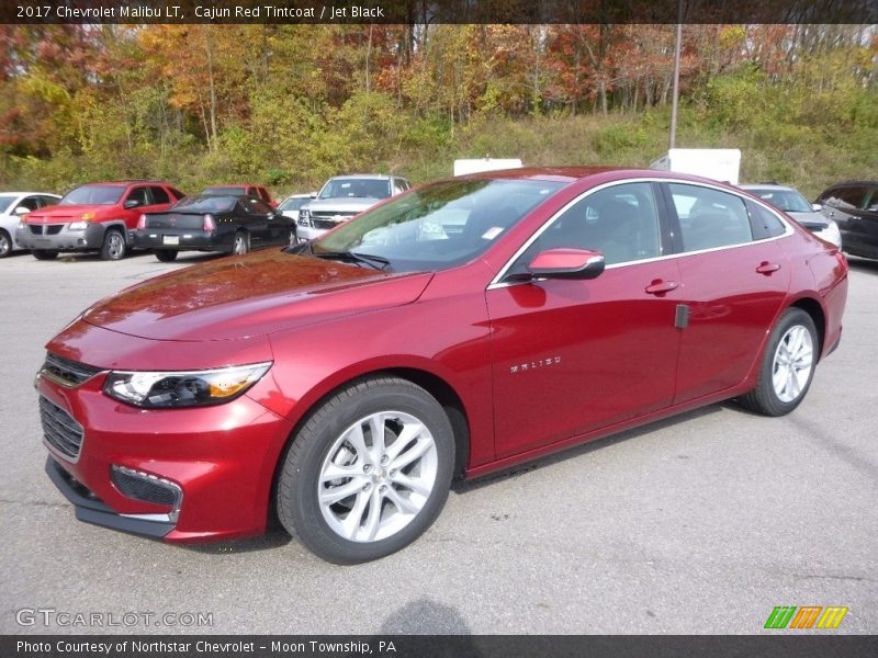 Cajun Red Tintcoat / Jet Black 2017 Chevrolet Malibu LT