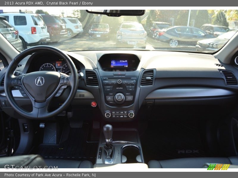 Crystal Black Pearl / Ebony 2013 Acura RDX AWD
