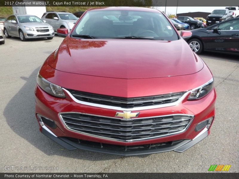 Cajun Red Tintcoat / Jet Black 2017 Chevrolet Malibu LT