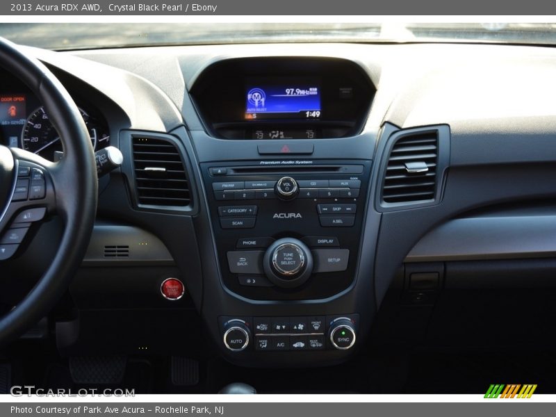 Crystal Black Pearl / Ebony 2013 Acura RDX AWD