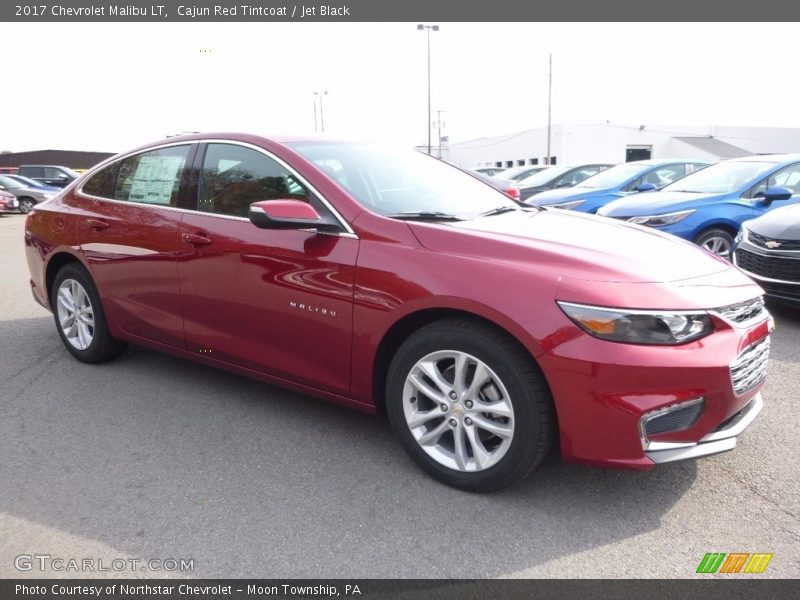 Cajun Red Tintcoat / Jet Black 2017 Chevrolet Malibu LT