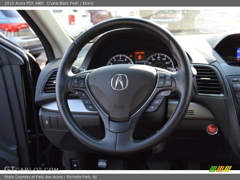 Crystal Black Pearl / Ebony 2013 Acura RDX AWD