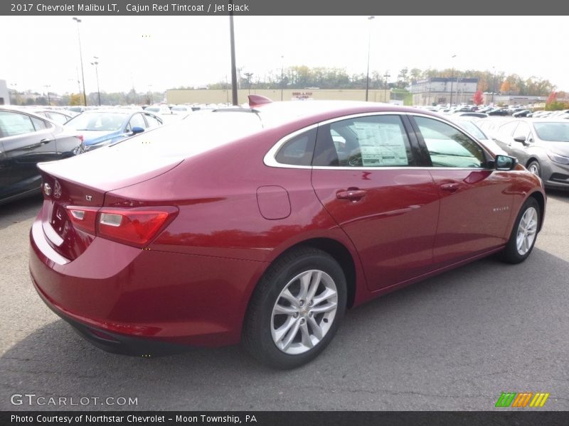 Cajun Red Tintcoat / Jet Black 2017 Chevrolet Malibu LT